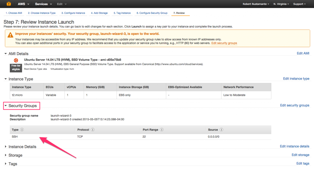 Amazon EC2 Quick Launch