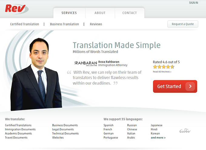 Rev Translation for Your Ebook