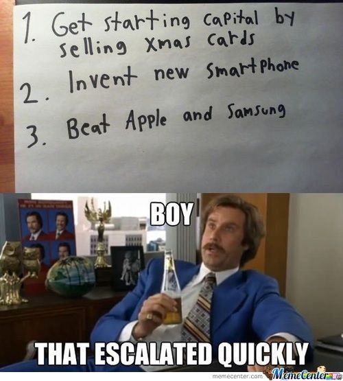 Never thought I would be able to incorporate Ron Burgundy in a post